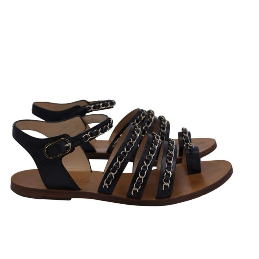 Chanel Chain Sandals
